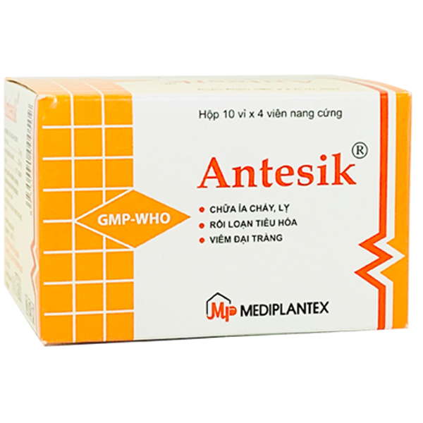Antesik Mediplantex (10 Vỉ X 4 Viên)