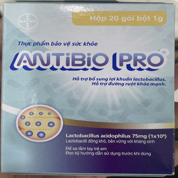 Antibio Ngoại _Bé (Hộp20 Gói) Bé