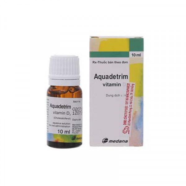 Aquadetrim Vitamin D3 (Lọ 10Ml) (Ngoại)