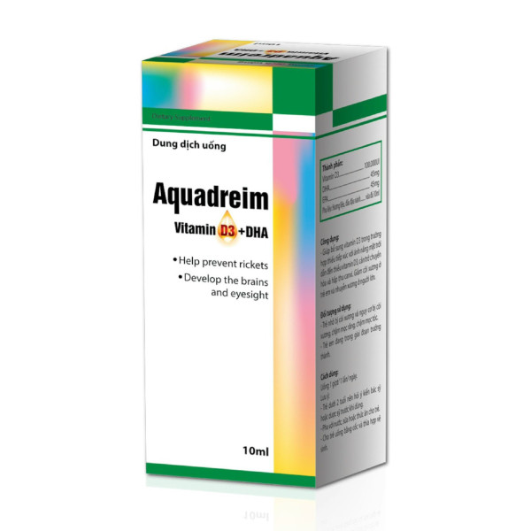Aquadreim D3 Rẻ _Ako nhỏ giọt (Lọ10Ml) Giống Hàng Ngoại