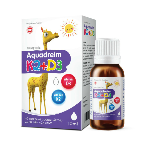 Aquadreim K2+D3 Tím nhỏ giọt _Akophap  (L10Ml) K126H