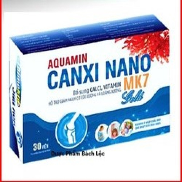 Aquamin Canxi Nano Mk7 _Hl (H 3Vỉ X 10V)