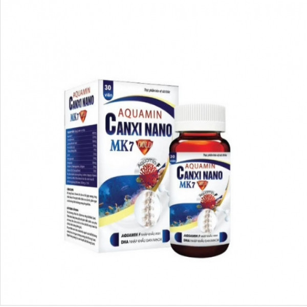 Aquamin Canxi Nano Mk7 Cột Sống _An Phú Hl (Lọ30V)