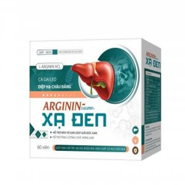 Bổ Gan Arginin Xạ Đen _Xanh Dương (H60V)