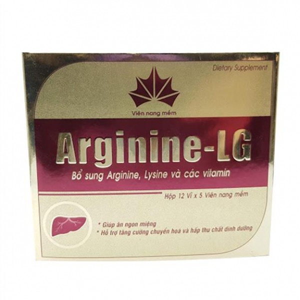 Bổ Gan Arginin Lg ( 12 Vỉ X 5 Viên)