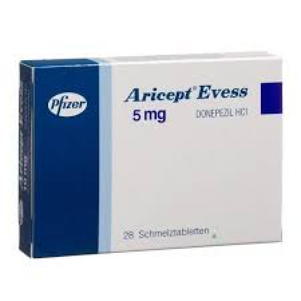 Aricept Evess Donepezil 5Mg Pfizer (H28V)