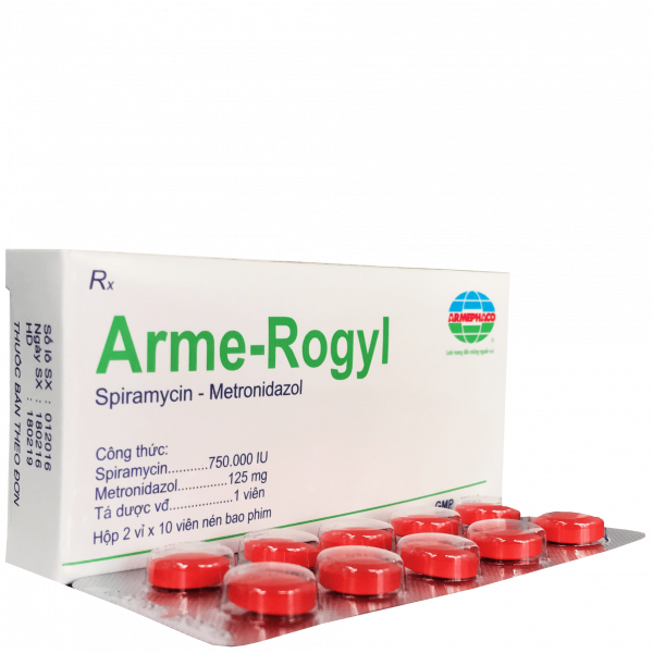 Arme-Rogyl Armephaco (Hộp 2 Vỉ X 10 Viên)