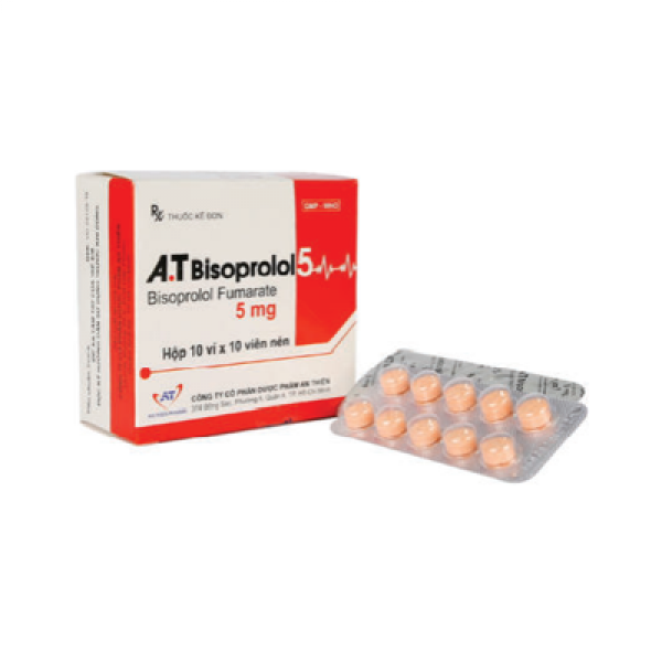 At Bisoprolol 5Mg (H100V)