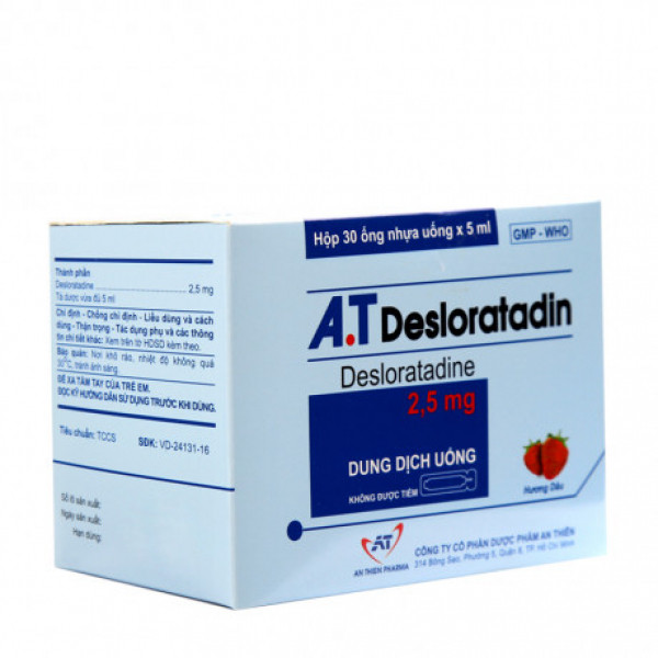 At Desloratadin 2,5Mg Gói (H30Gói)