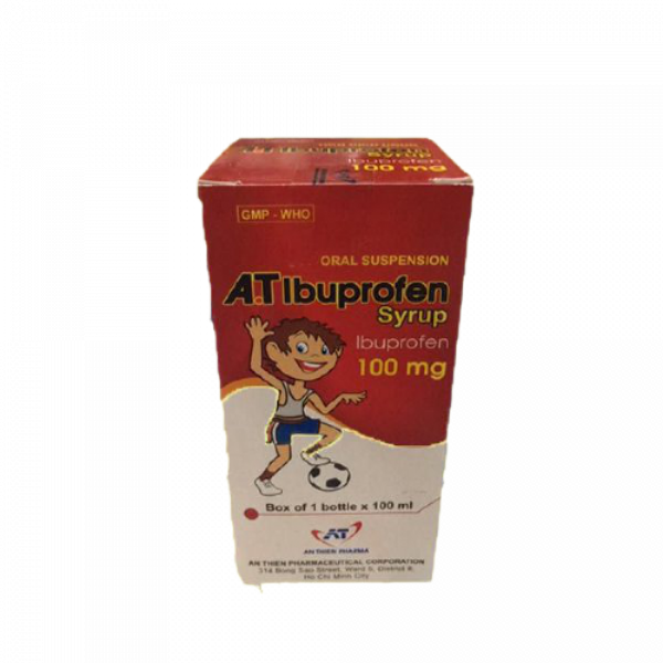 A.T Ibuprofen 100Mg Siro (C100Ml)