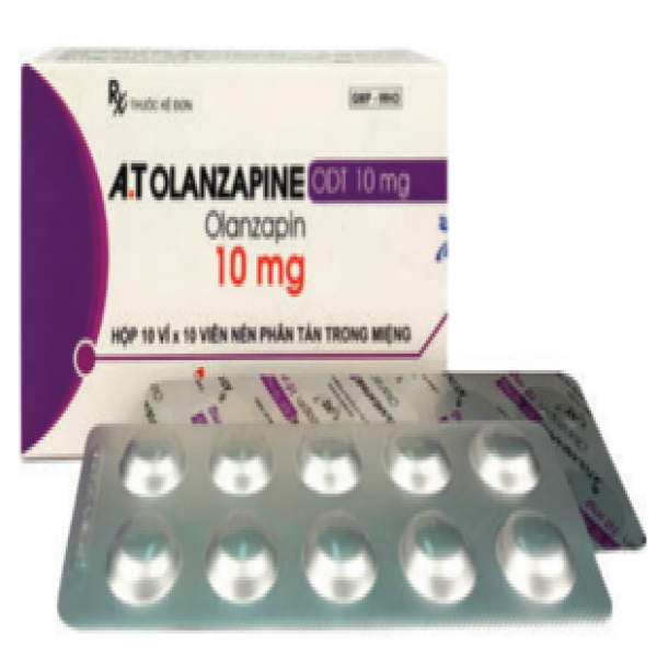At Olanzapine Odt 10Mg (H/100V)