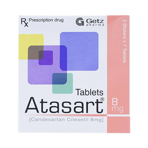 Atasart 8Mg Getz Pharma (H14V)