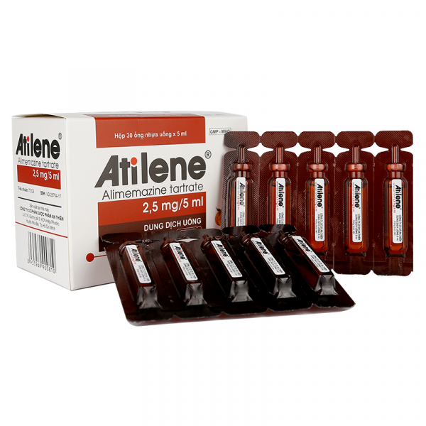 Atilene Alimemazine 2.5Mg5Ml An Thiên (H30Ống)
