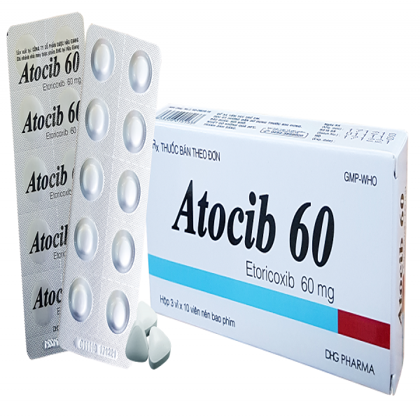 Atocib 60Mg (Etoricoxib) _Hậu Giang (H30V)