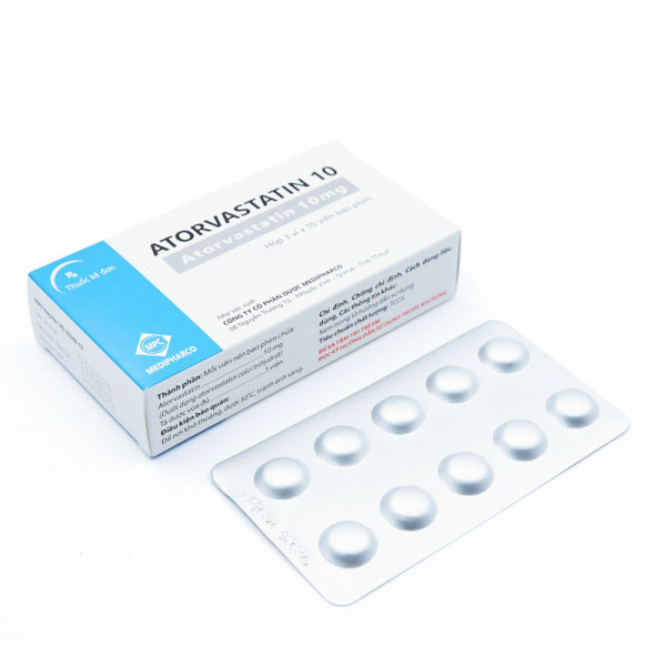 Atorvastatin 10Mg Medipharco (H30V)