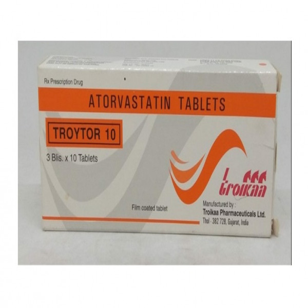Atorvastatin Tablets Troytor 10Mg (H30V)