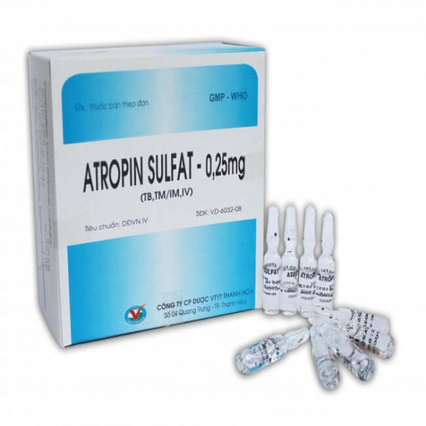 Atropin Sulfat 0,25Mg Thanh Hóa ( H100 Ống)