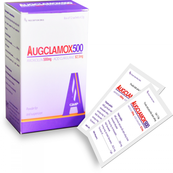 Augclamox 500Mg Dht (H12G1.5Gr)