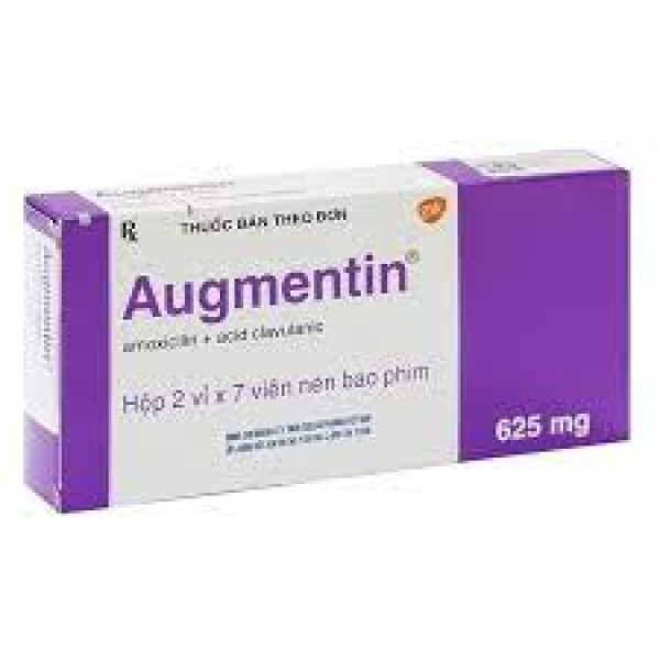 Augmentin 625Mg _Gsk Pháp (2 Vỉ X 7 Viên)