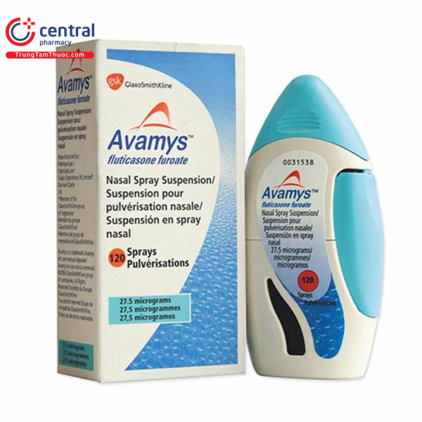 Avamys Nasal Spray Gsk (120 Liều) Thuốc Điều Trị Xung Huyết Chảy Nước Mũi