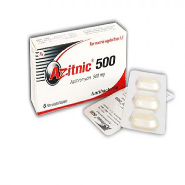 Azitnic 500Mg (Azithromycin 500) _Usa-Nic Pharma (H2 Vỉ X 3V)
