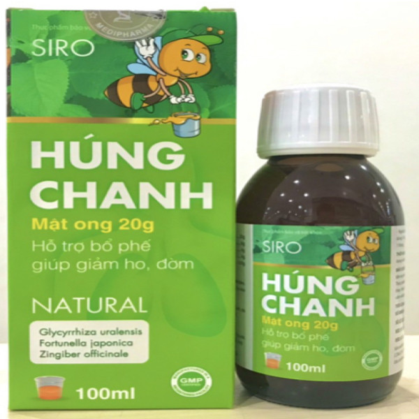 Siro Húng Chanh _Medipharma (L/100Ml) K45