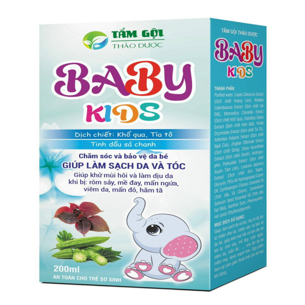 Sữa Tắm Baby Kids Voi _Akopha (C/ 200Ml)