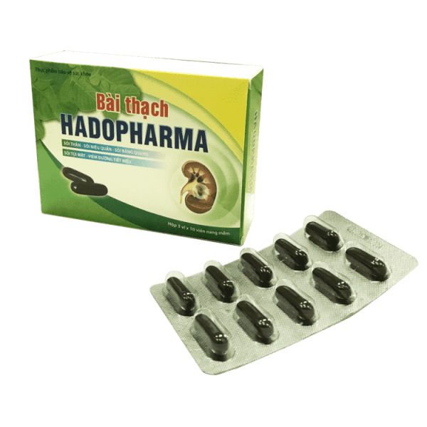 Bài Thạch Hadopharrma (3 Vỉ X 10 Viên) Sỏi Thận