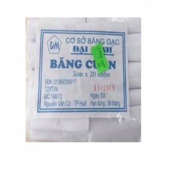 Băng Cuộn Nhỡ 7Cmx2.5M Đại Minh (B/20Cuộn)