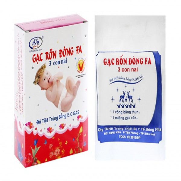 Gạc Rốn Đông Pha (Bịch/10H/3T)