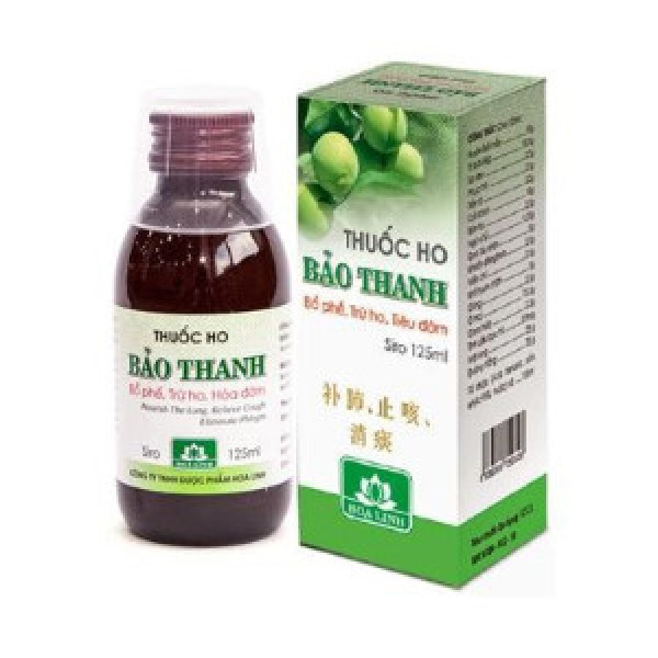Bảo Thanh Siro _To, Hoa Linh (Chai125Ml)