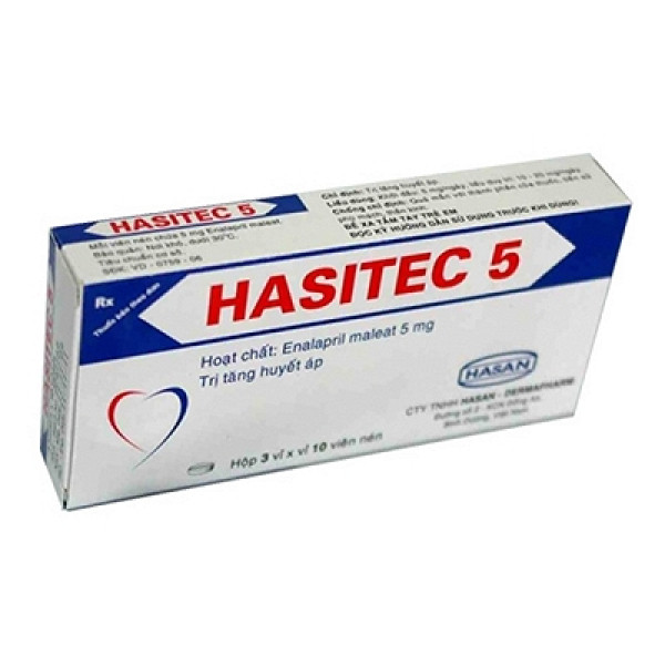 Hasitec 5Mg (Enalapril) _Hasan (H/30V)