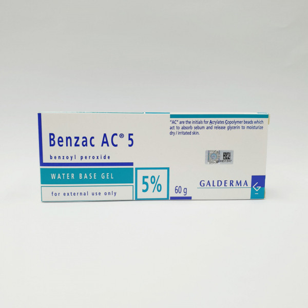 Benzac Ac 5% (Tuýp60G)