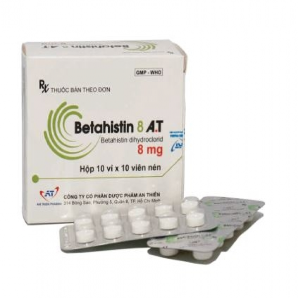 Betahistin 8Mg A.t An Thiên (H100V)