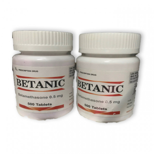 Betanic 0.5Mg (Beta) Nén _Usa Nic (Lọ500V)