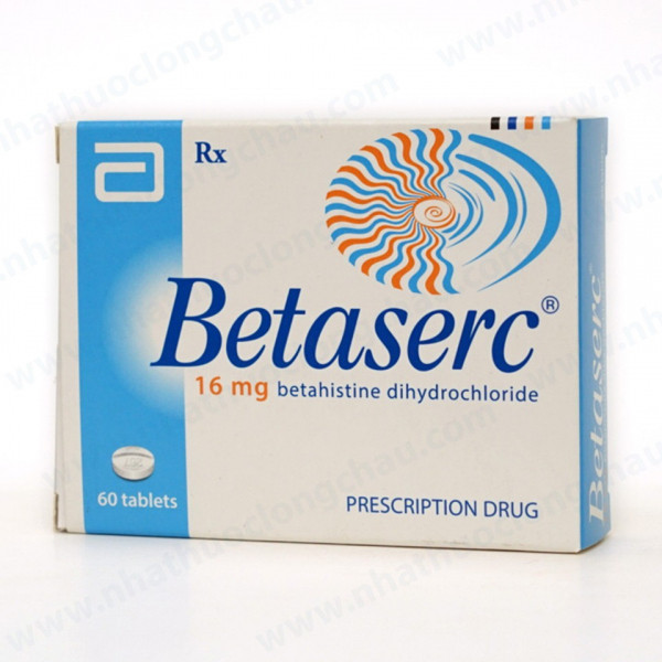 Betaserc 16Mg Abbott (Hộp 3 Vỉ X 20 Viên)