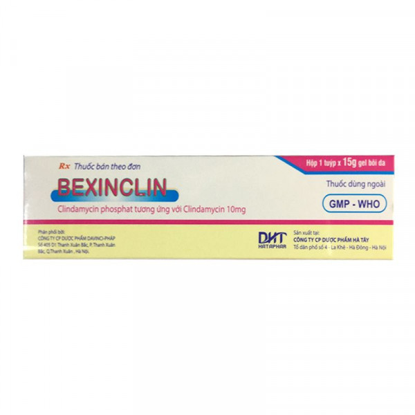 Bexinclin (Tuýp 15 Gram)