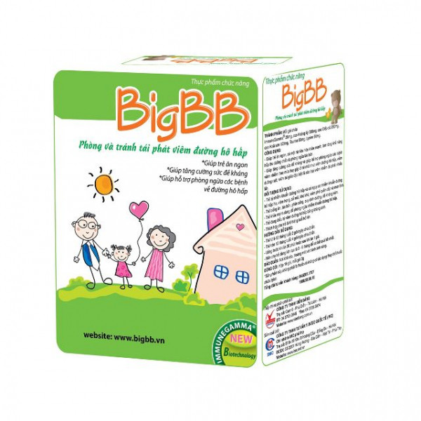 Big Bb Miễn Dịch Hô Hấp (H16 Gói)
