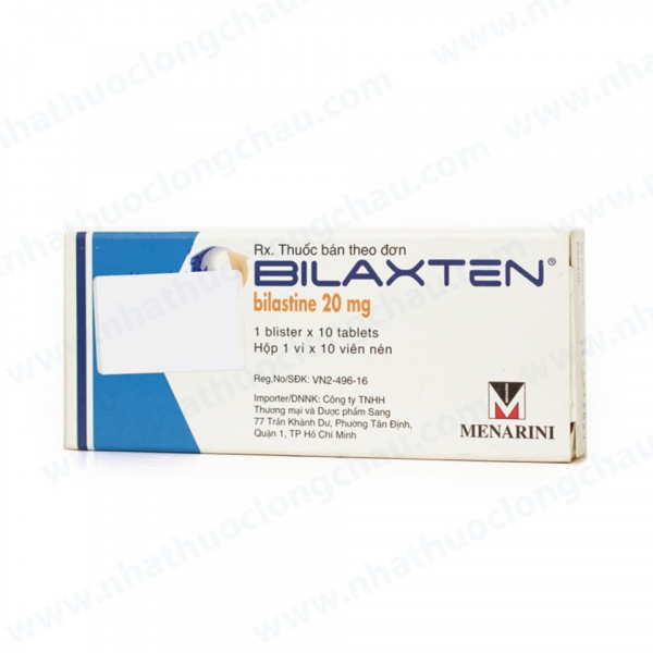 Bilaxten (Bilastin 20Mg) _Menarini (Hộp10V)