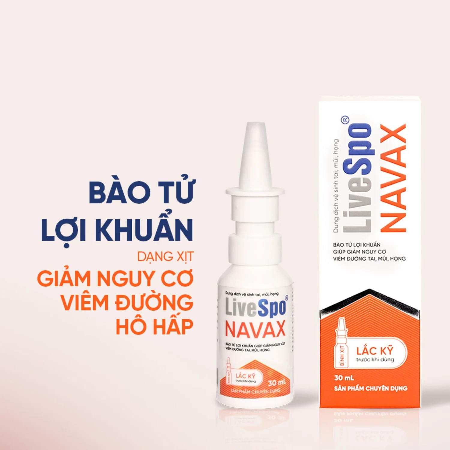 Xịt Mũi Livespo Navax (Lọ/30ml)