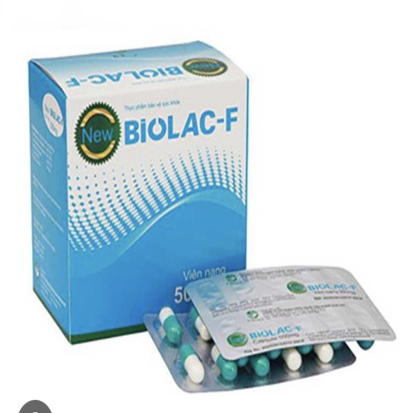 men viên Biolac- F _Cty V-Biotech Nam Việt (Hộp 10 Vỉ X 10 Viên)