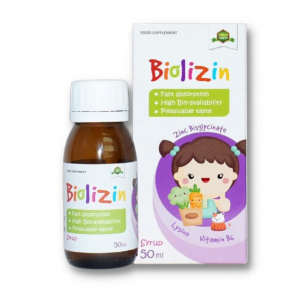 Biolizin Kẽm Hữu Cơ _ Tây Ban Nha (Lọ 50 Ml) Mã