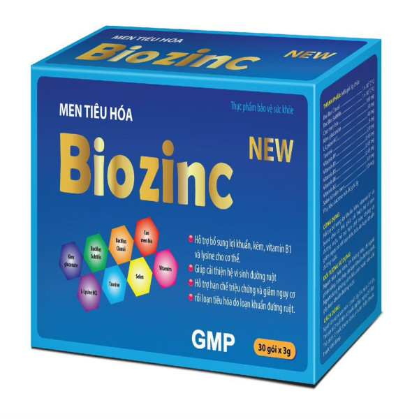 Biozinc Xanh Men Gói _ Ako (H30 Gói) K67H