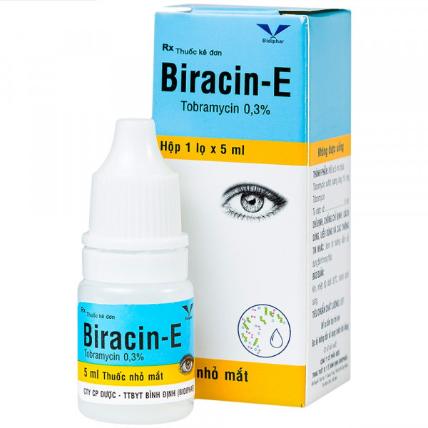 Biracin E Tobramycin 0.3% Bidiphar (C5Ml)