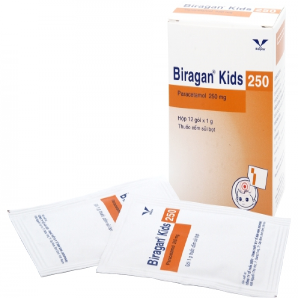 Biragan Kids Paracetamol 250Mg Bidiphar (H12G1Gr)