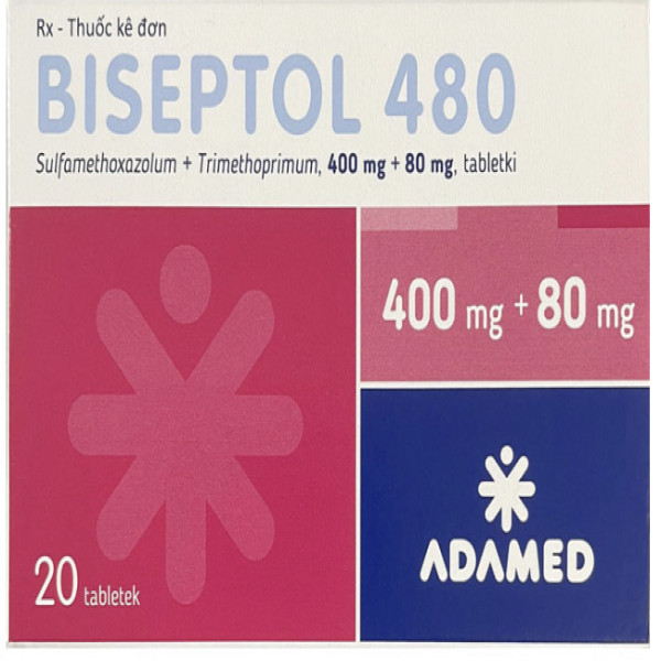 Biseptol 480Mg _Vỉ Ngoại (1 Vỉ X 20 Viên)