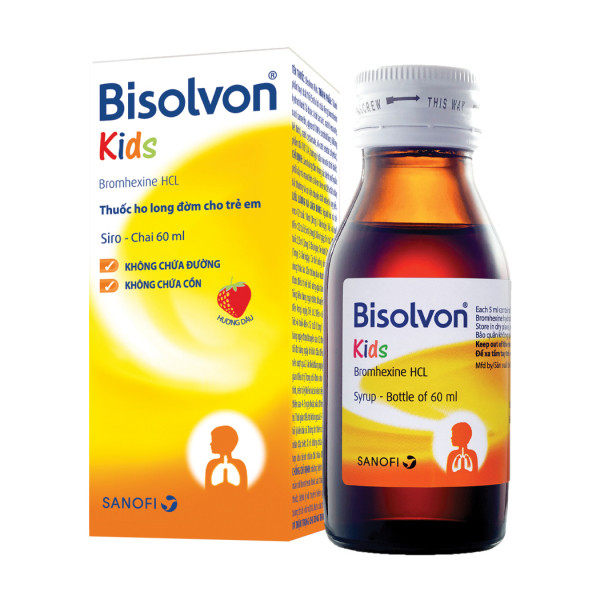 Bisolvon Kids Siro (Chai60Ml)