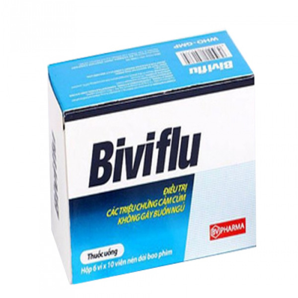 Biviflu Vỉ _ Bv Pharma (Hộp 10 Vỉ X 10 Viên)