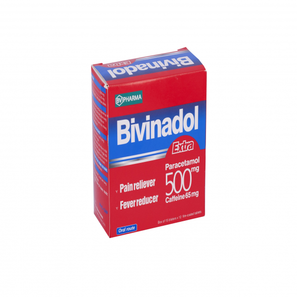 Bivinadol 500 Extra Bv Pharma (H180V)