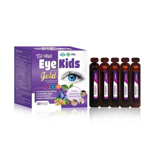 Bổ Mắt Eye Kids Gold _ Ống Tím (H20 Ống)